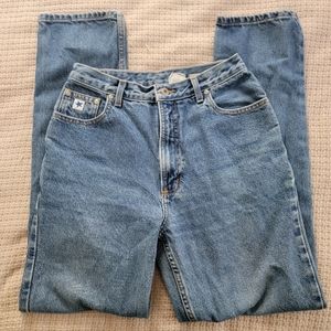 👖90S ROCKIES DENIM MIDWASH BLUE SLIM STRAIGHT LEG JEAN👖